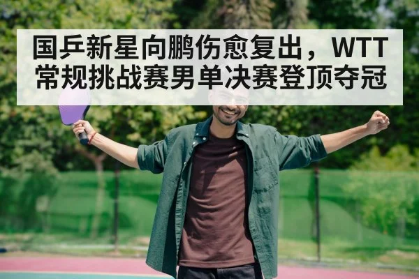 国乒新星向鹏伤愈复出,WTT常规挑战赛男单决赛登顶夺冠